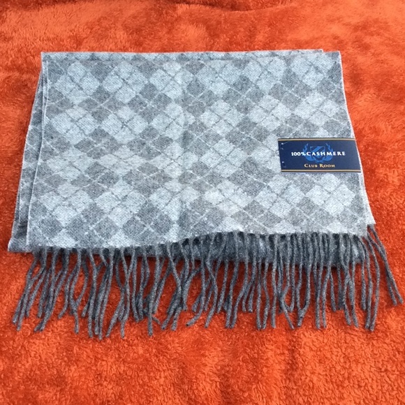 Club Room Other - Men’s Cashmere Scarf       NWT